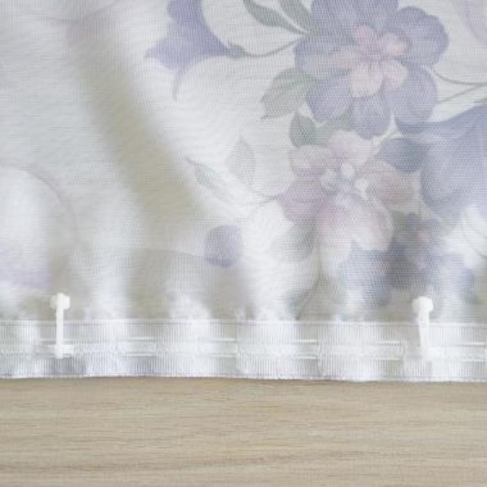 Комплект штор для кухни Witerra Офелия 300х160см, сирень, пэ100%