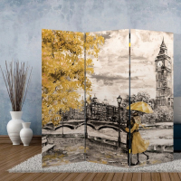 Ширма "Картина маслом. Прогулка по Лондону", 150 х 160 см Ширма "Картина маслом. Прогулка по Лондону", 150 х 160 см