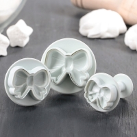 Набор плунжеров кондитерских Доляна «Бантик», 3 шт Набор плунжеров кондитерских Доляна «Бантик», 3 шт