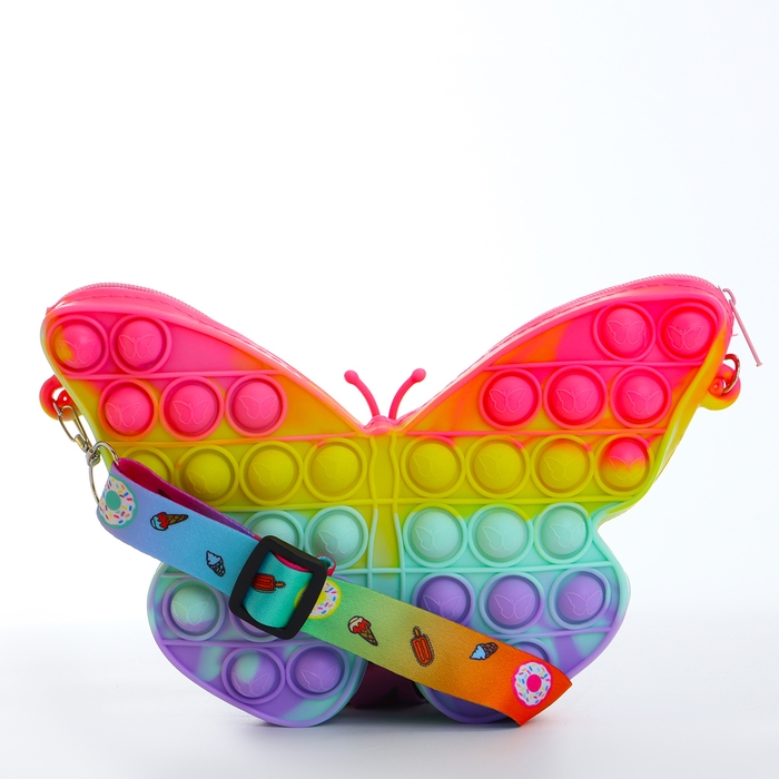 Сумка детская на молнии &laquo;Выбражулька&raquo;, цвет разноцветный