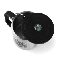 Термокружка, 180 мл, Туризм "Мастер К. Рыбак №1", сохраняет тепло 2 ч, компас Термокружка, 180 мл, Туризм "Мастер К. Рыбак №1", сохраняет тепло 2 ч, компас