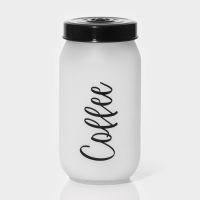 Банка стеклянная для сыпучих продуктов Herevin Coffee, 1 л Банка стеклянная для сыпучих продуктов Herevin Coffee, 1 л