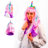Карнавальный парик «Единорог» Карнавальный парик «Единорог»