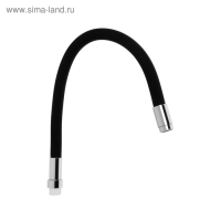 Излив силиконовый Accoona A470F-6, черный Излив силиконовый Accoona A470F-6, черный