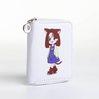 Кошелёк детский на молнии, цвет белый Кошелёк детский на молнии, цвет белый