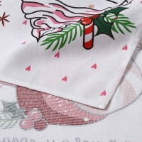 Набор кухонных полотенец Доляна &laquo;Сладких моментов&raquo; 35х60см-2шт, 100% хл