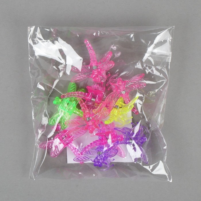 Клипса для растений «Стрекоза», набор 10 шт., МИКС, Greengo Клипса для растений «Стрекоза», набор 10 шт., МИКС, Greengo