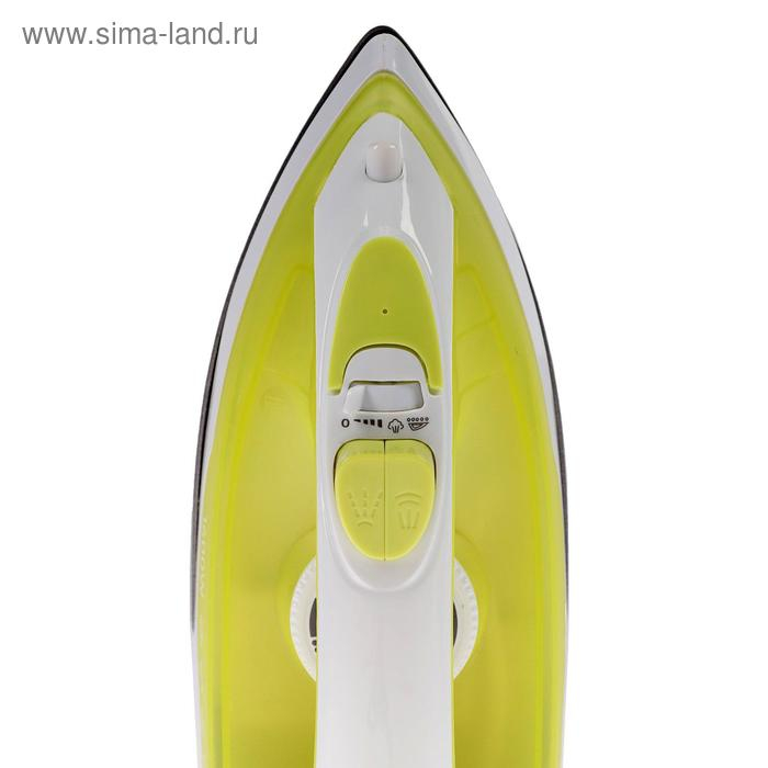 Утюг ENERGY EN-327, 1600 Вт, тефлоновая подошва, 170 мл, бело-жёлтый Утюг ENERGY EN-327, 1600 Вт, тефлоновая подошва, 170 мл, бело-жёлтый