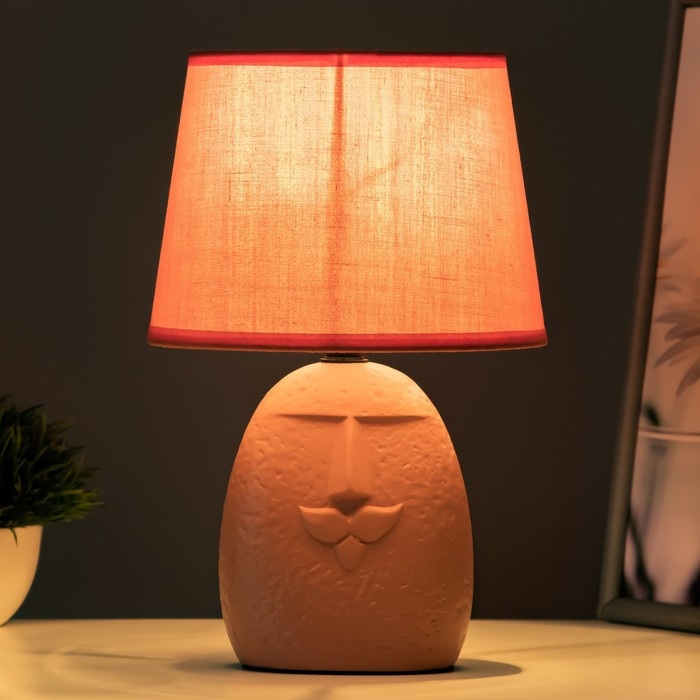 Настольная лампа "Фейс усы" Е14 40Вт 18х18х27 см RISALUX