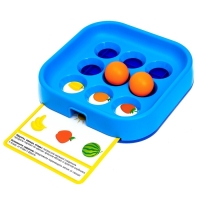 Развивающий набор &laquo;Дуй на мяч&raquo;, игровая основа, шарики, набор карточек