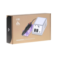 Аппарат для маникюра Luazon LMH-02, 6 насадок, 12 Вт, до 20000 об/мин, серый