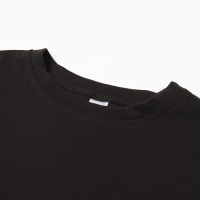 Футболка детская со спущенным плечом, цвет чёрный, рост 122 см Футболка детская со спущенным плечом, цвет чёрный, рост 122 см