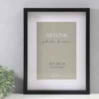 Фоторамка МДФ "Valerie" 30х40 см с паспарту 21х30 см, чёрный (пластиковый экран) Фоторамка МДФ "Valerie" 30х40 см с паспарту 21х30 см, чёрный (пластиковый экран)