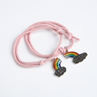 Подарочный набор для девочки «Волшебный кролик», сумка, наклейка, анкета, браслет Подарочный набор для девочки «Волшебный кролик», сумка, наклейка, анкета, браслет