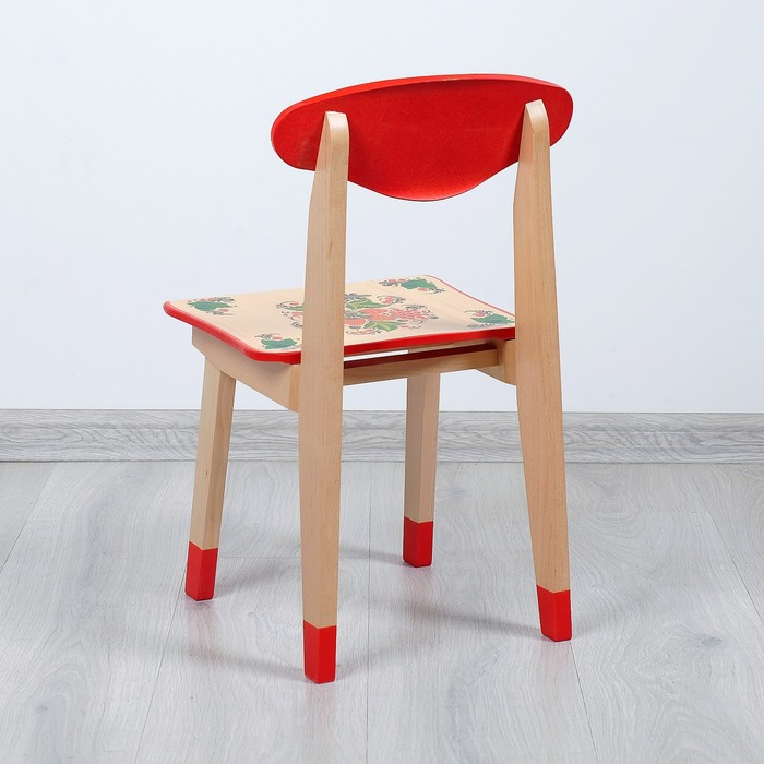 Стул детский «Хохлома», 2 ростовая категория, люкс Стул детский «Хохлома», 2 ростовая категория, люкс