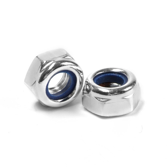 Гайка ТУНДРА, самоконтрящаяся, DIN 985, класс прочности 8, оцинкованная, M6, 1 кг Гайка ТУНДРА, самоконтрящаяся, DIN 985, класс прочности 8, оцинкованная, M6, 1 кг