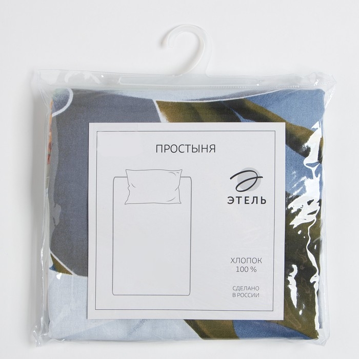 Простыня Этель &laquo;Кувшинки&raquo;150х220 см