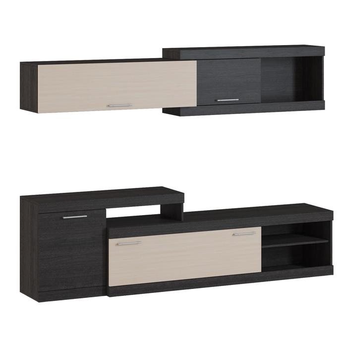 Стенка Oskar, 2300х420, Венге/Дуб молочный Стенка Oskar, 2300х420, Венге/Дуб молочный