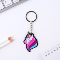 Брелок для ключей акриловый &laquo;Единорог&raquo;, 7 х 12,5 см