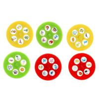 Лампа-проектор &laquo;Ракета&raquo; 3 в 1, 36 картинок, альбом, 12 маркеров