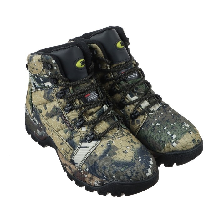 Ботинки треккинговые Elkland 158, зимние, камуфляж, размер 46
