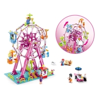 Конструктор &laquo;Розовая мечта. Колесо обозрение&raquo;, 789 деталей