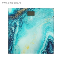 Весы напольные Irit IR-7272, электронные, до 180 кг, 2хААА, стекло, рисунок