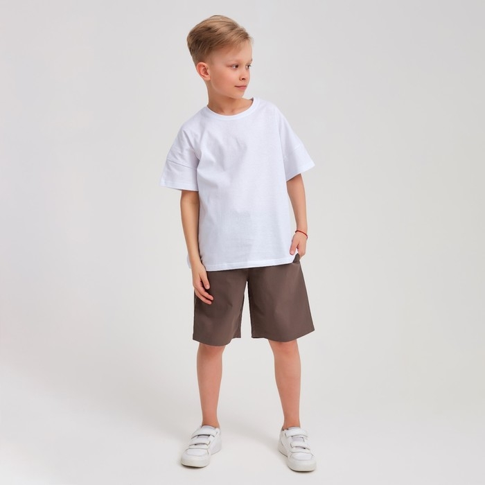 Футболка детская MINAKU Future, цвет белый, рост 104 Футболка детская MINAKU Future, цвет белый, рост 104