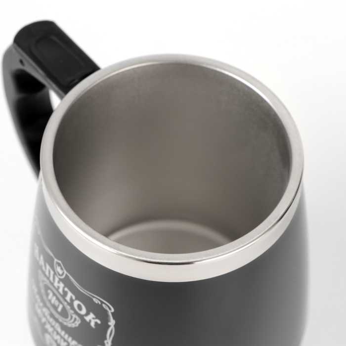 Термокружка, 450 мл, Алтай Термокружка, 450 мл, Алтай "Напиток настоящего мужика", сохраняет тепло до 2 ч