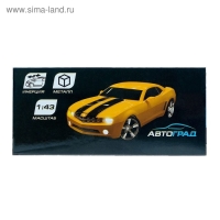 Машина металлическая &laquo;Пикап&raquo;, масштаб 1:43, инерция, МИКС