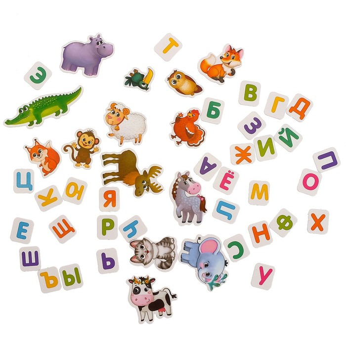 Магнитная книжка-игрушка «Алфавит», 8 стр. Магнитная книжка-игрушка «Алфавит», 8 стр.
