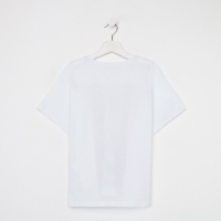 Футболка для девочки KAFTAN "Selfie", рост 158-164, цвет белый