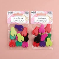 Нитевдеватель с лезвием, 10 шт, цвет разноцветный