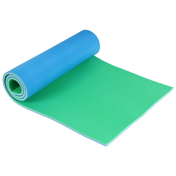 Коврик туристический Camping 12, 180х60х1.2 см, цвет МИКС