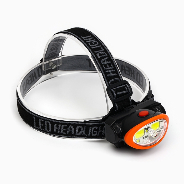 Фонарь налобный аккумуляторный, 5Вт, 1200 мАч, 120 лм, 2 режима, лазер, 5 х 6.5 см, красный Фонарь налобный аккумуляторный, 5Вт, 1200 мАч, 120 лм, 2 режима, лазер, 5 х 6.5 см, красный