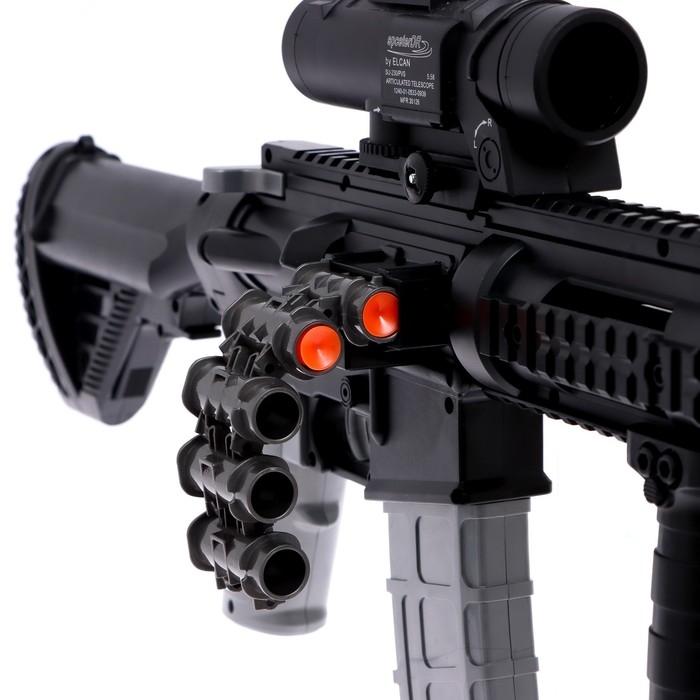 Автоматический бластер «Профессионал», стреляет мягкими пулями Автоматический бластер «Профессионал», стреляет мягкими пулями