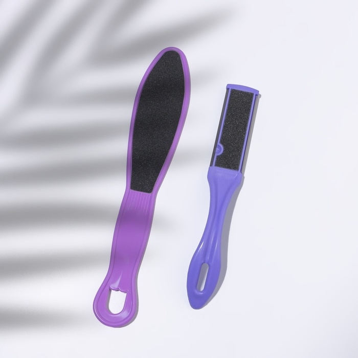 Набор для педикюра, 2 предмета, цвет МИКС