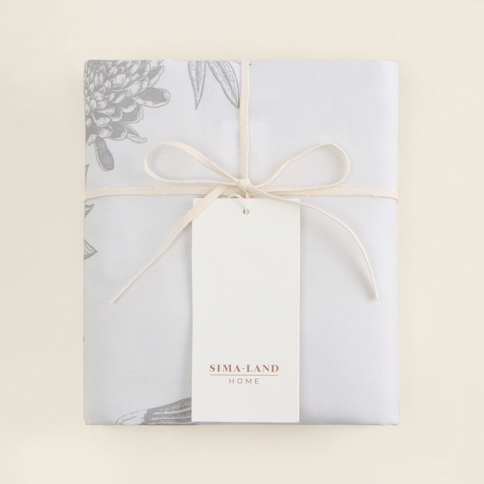 Набор наволочек SL Home Flowers 70*70+3 см - 2 шт, сатин, 140 гр/м2, 100% хлопок Набор наволочек SL Home Flowers 70*70+3 см - 2 шт, сатин, 140 гр/м2, 100% хлопок