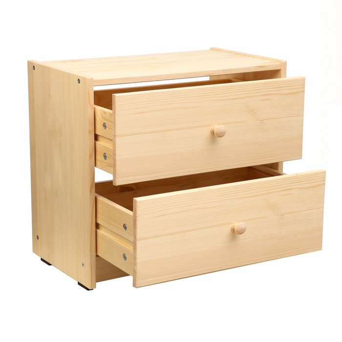 Тумба прикроватная RAST 2, 52х30х46, массив сосны