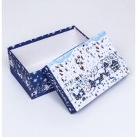 Коробка прямоугольная "Зимняя пора" ,27 &times; 17 &times; 11 см