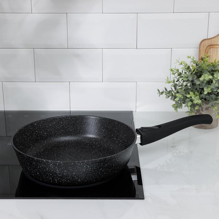 Сковорода Доляна «Элит», d=26 см, съёмная ручка, антипригарное покрытие Сковорода Доляна «Элит», d=26 см, съёмная ручка, антипригарное покрытие