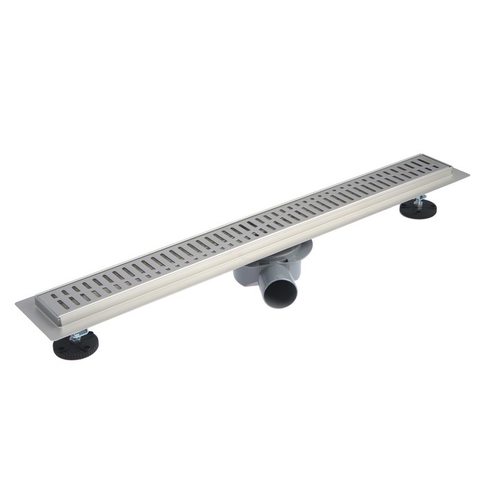 Трап линейный AFLORN AF20107-70, 700х70 мм, c флaнцeм своб. вращения 360&deg;, нерж. сталь