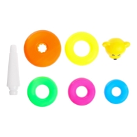 Пирамидка &laquo;Мишка&raquo;, 5 колец