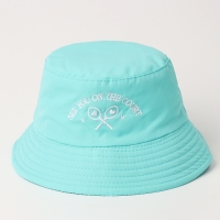 Панама детская для девочки &laquo;Ракетки&raquo;, цвет бирюзовый, р-р 54