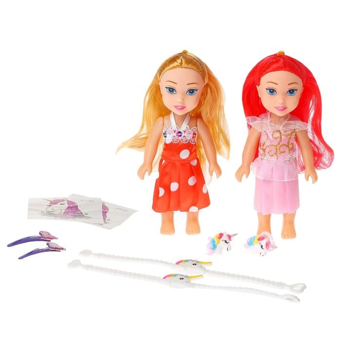 Подарочный набор &laquo;Лучшие подружки&raquo;, куклы, аксессуары, МИКС