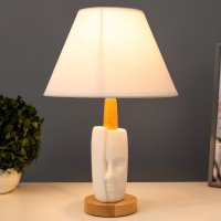 Лампа настольная 16736/1WT E14 40Вт белый  h.37,5см RISALUX