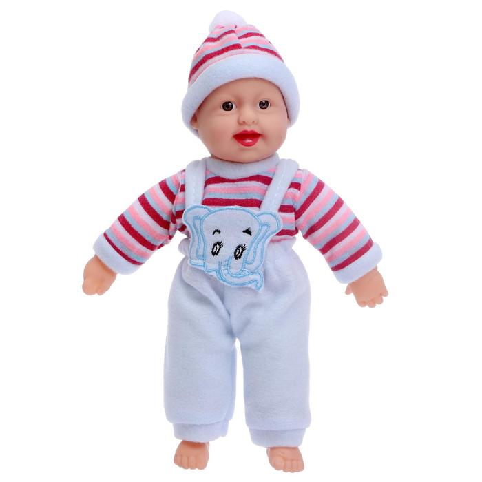 Пупс мягконабивной &laquo;Ляля&raquo; со звуком, МИКС