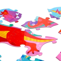 Фигурный пазл &laquo;Парк динозавров&raquo;, 30 деталей