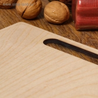 Доска разделочная двухсторонняя, прямоугольная, ручка вырез, 34×23×0.6 см Доска разделочная двухсторонняя, прямоугольная, ручка вырез, 34×23×0.6 см