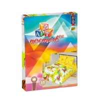 Постельное бельё 1,5сп Артпостелька &laquo;Оранжевое лето&raquo;, 143х215, 150х214, 70х70см - 2шт, бязь (120г/м, хл)